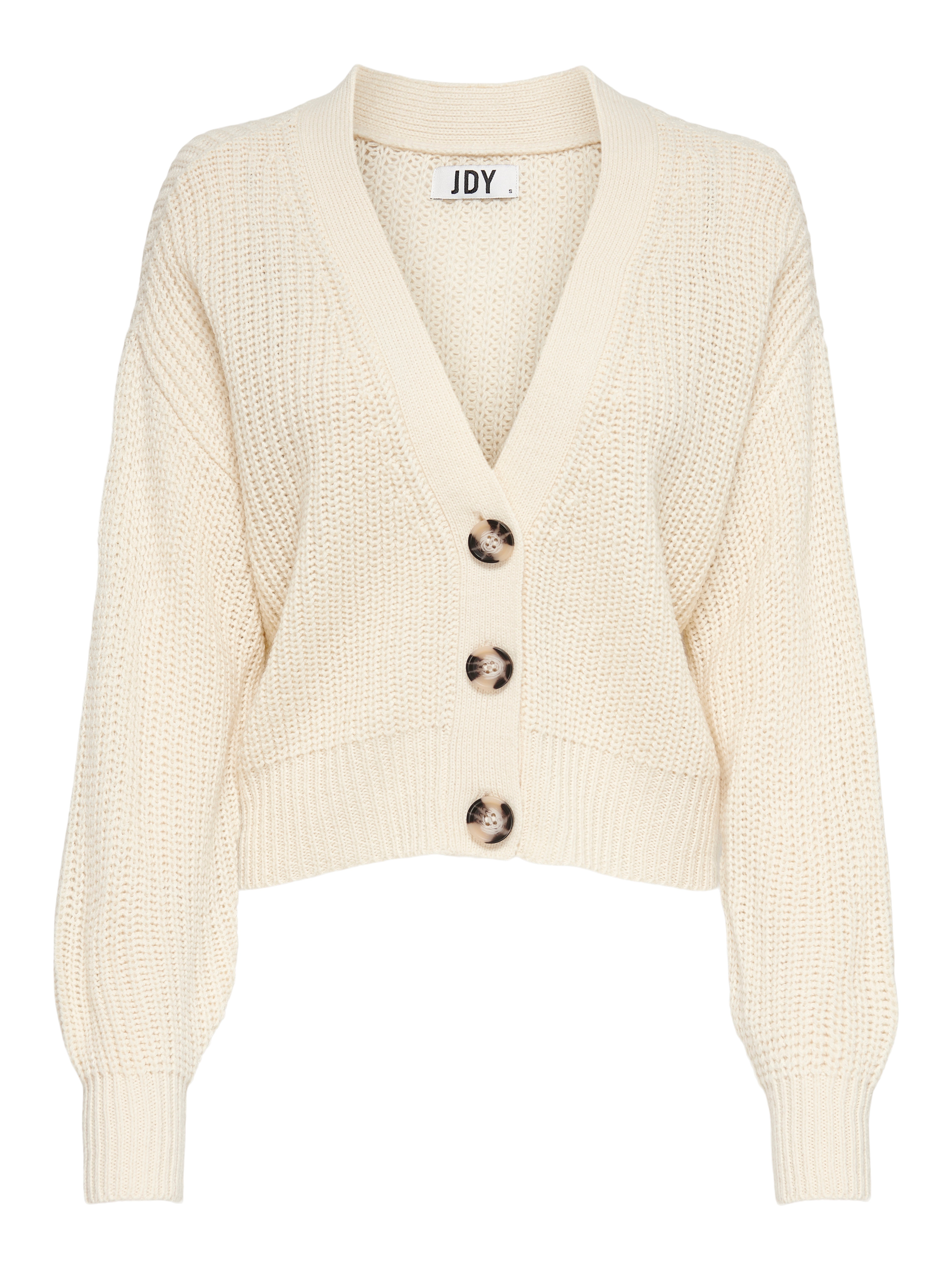 JDYJUSTY Strickjacke Eggnog