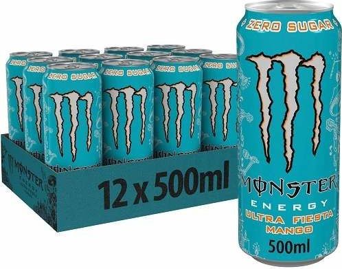 Monster Energy - Ultra - 12x 500ml - Rosa