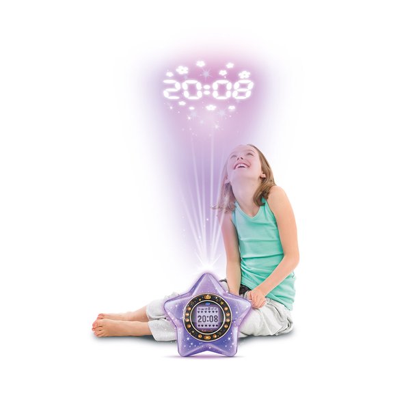Réveil KidiMagic StarLight violet