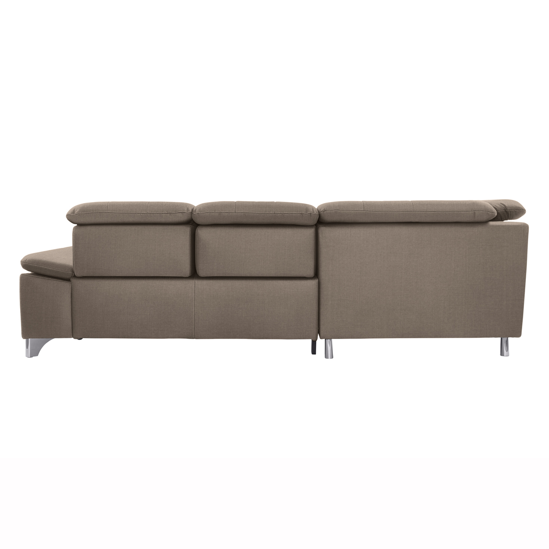 polsterpower Ecksofa - Miro mandel - Basismodell - links