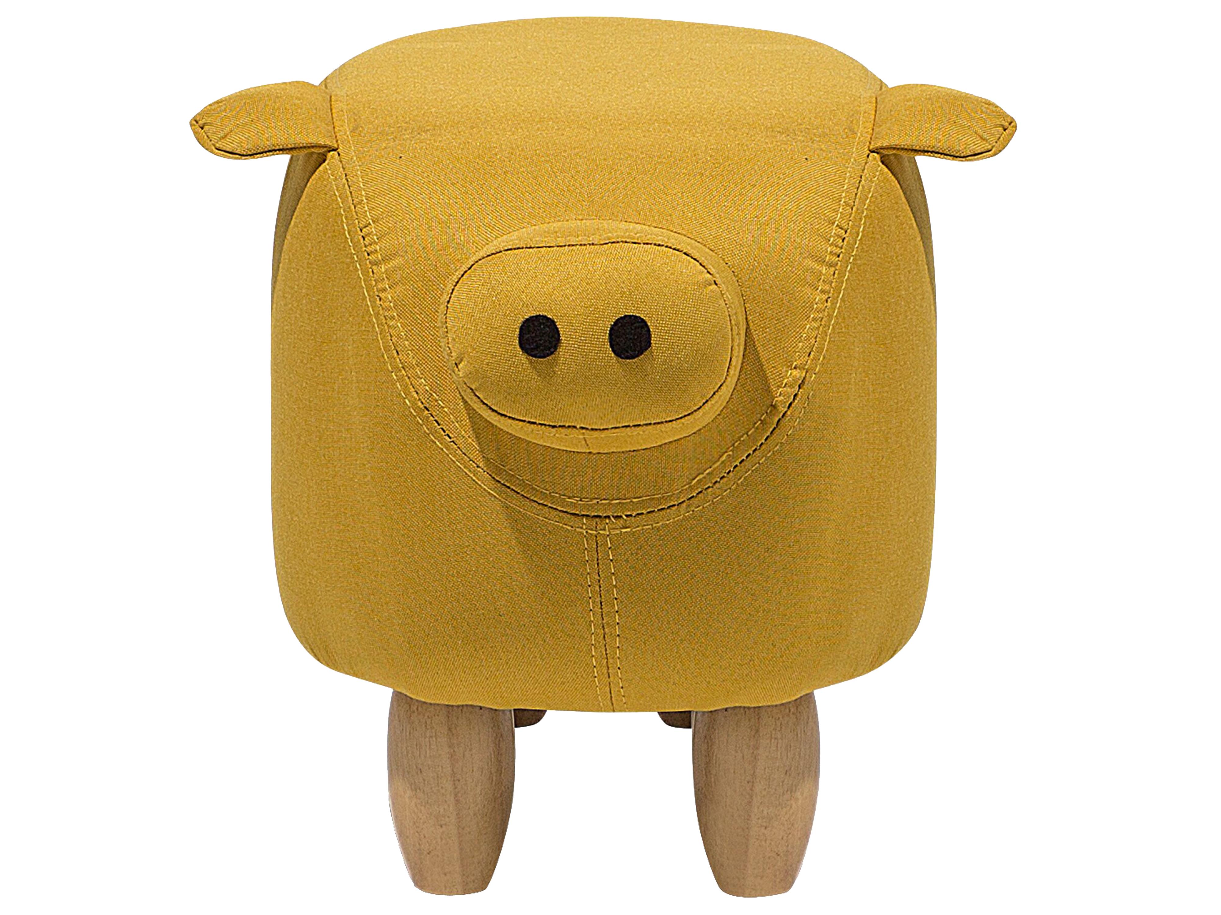 Dierenpoef PIGGY Stof Geel Varken
