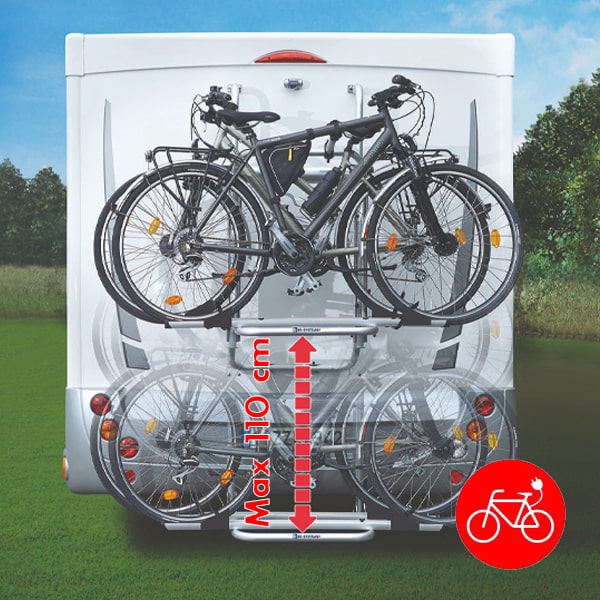 Porte-vélos ascensionnel 12V BR SYSTEMS Bike Lift
