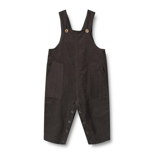 Wheat Viggo Overalls, Raven, 92 cm