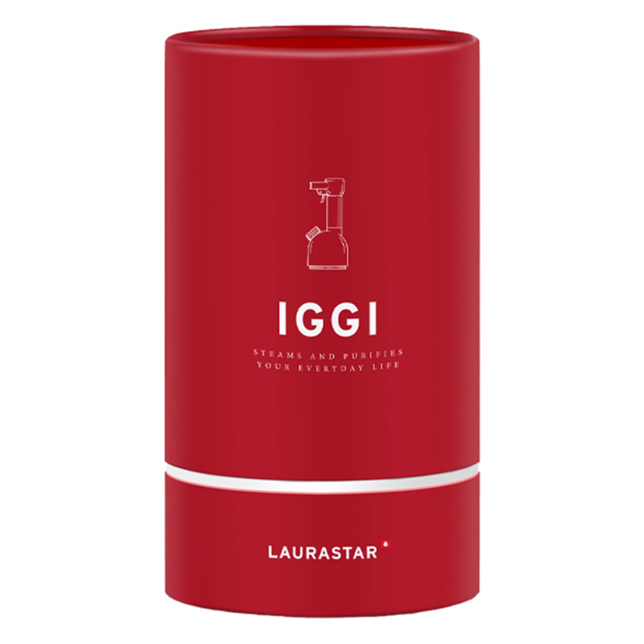 Laurastar IGGI Luxury Edition rot Dampfbürste