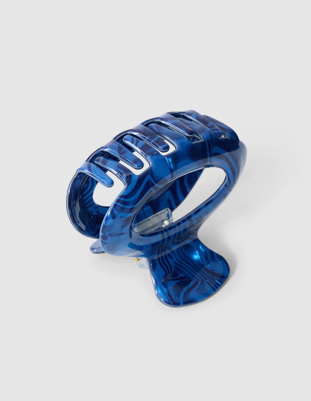 Bulky Haarklem Donkerblauw