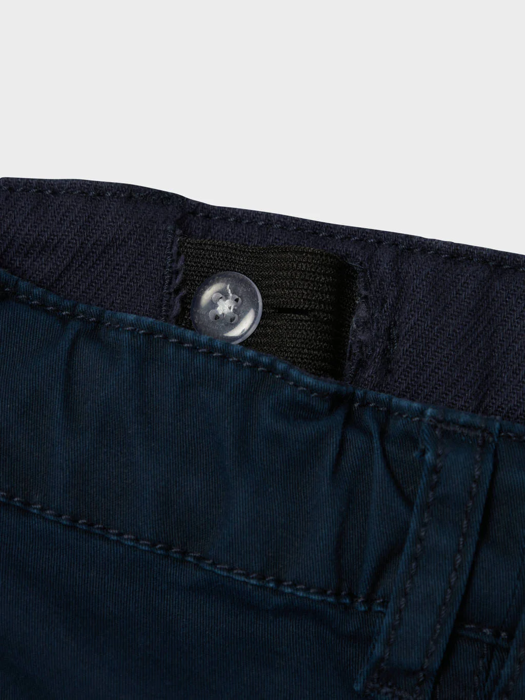 NAME IT regular fit cargo broek donkerblauw