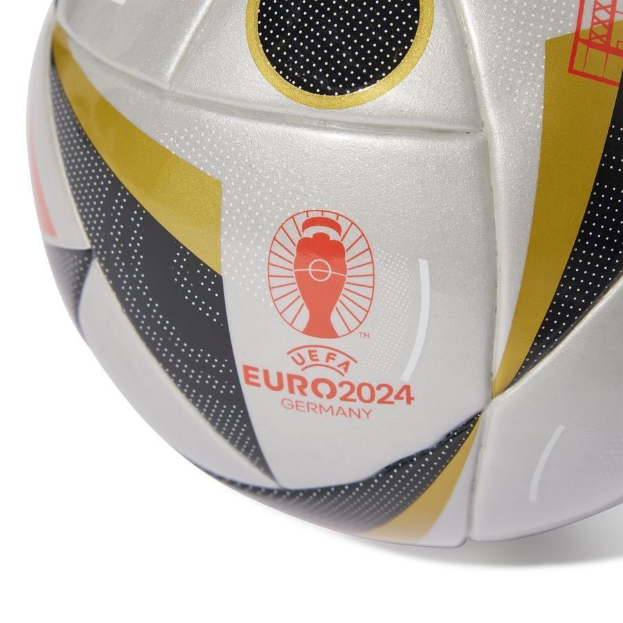adidas Ballon FUSSBALLLIEBE Mini Finale EURO 2024 - Argenté/Doré/Noir