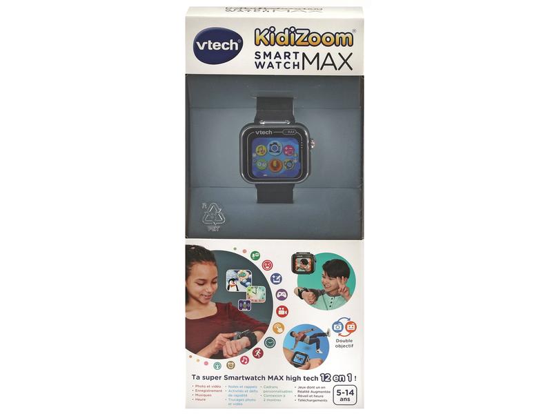 Vtech KidiZoom Smartwatch MAX noire -FR- Kinder-Smartwatch