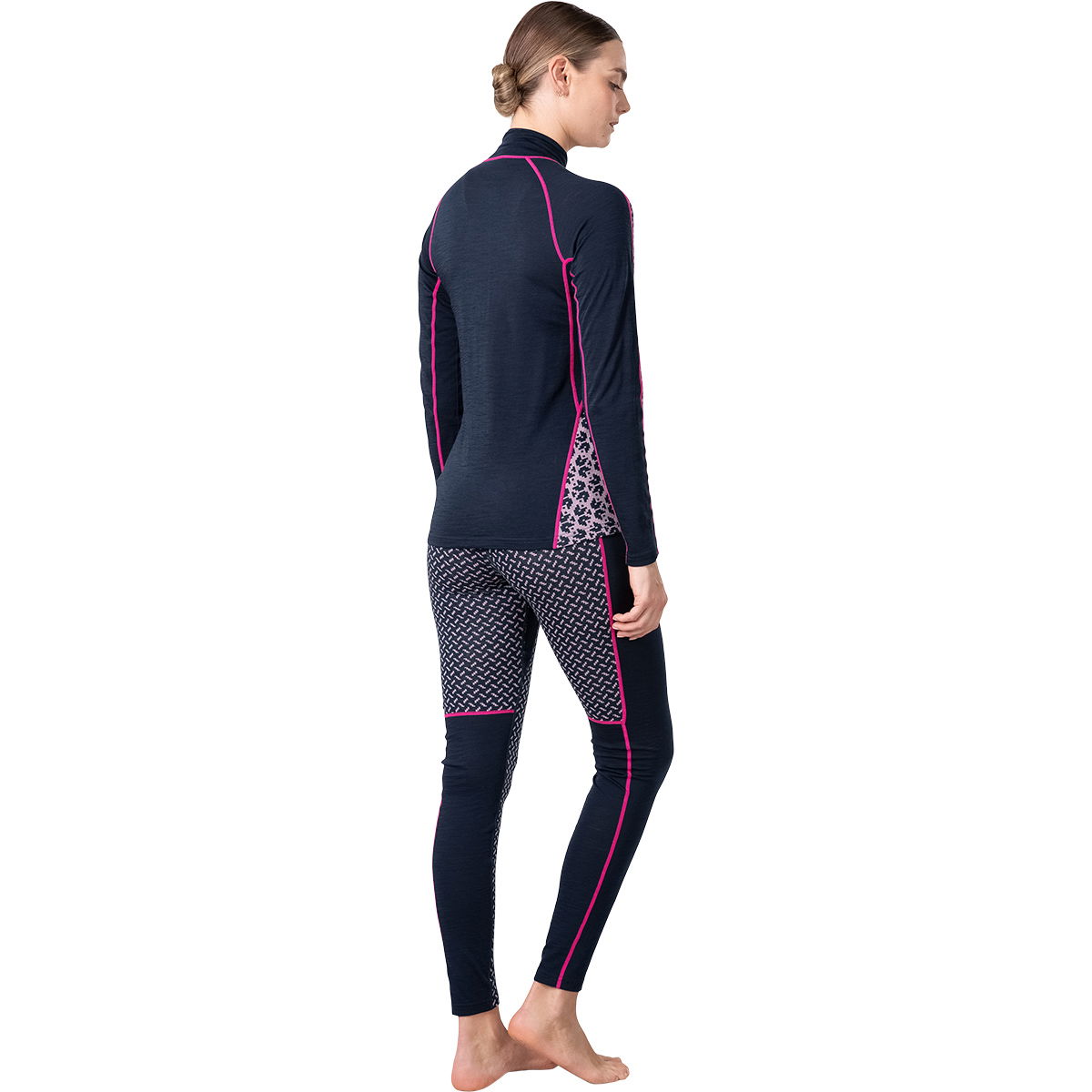 Kari Traa Lekker Merinould 1/2 Zip Skiundertrøje Dame
