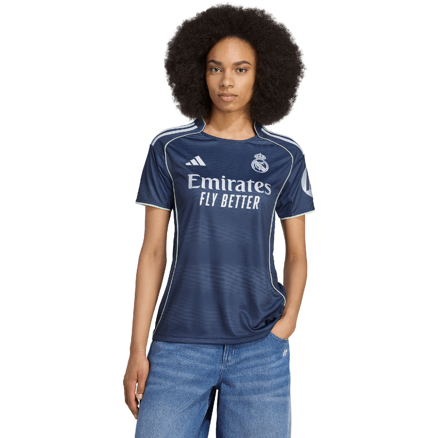 adidas Real Madrid Uit Shirt Dames 2025/2026