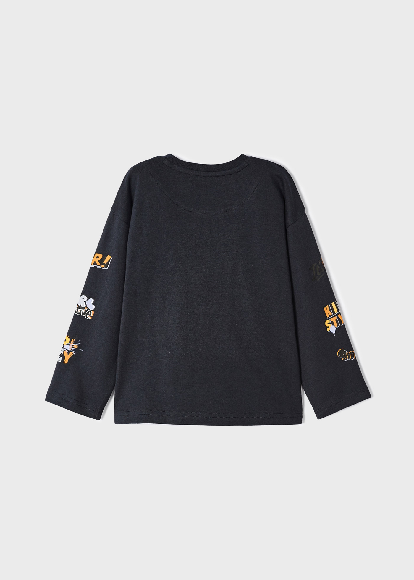 Camiseta de manga comprida estampada Better Cotton para meninos