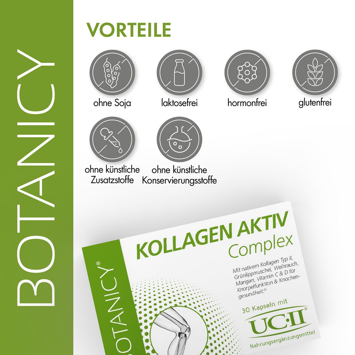 BOTANICY Kollagen Aktiv Complex mit UC-II