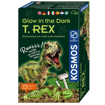 KOSMOS Nachtleuchtender T-Rex International (mehrsprachig)
