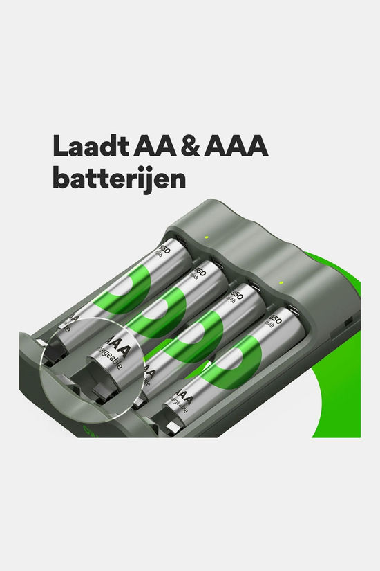 GP Batteries GP Batteries USB batterijlader GP B441 4 x RECYKO AAA 850 mAh
