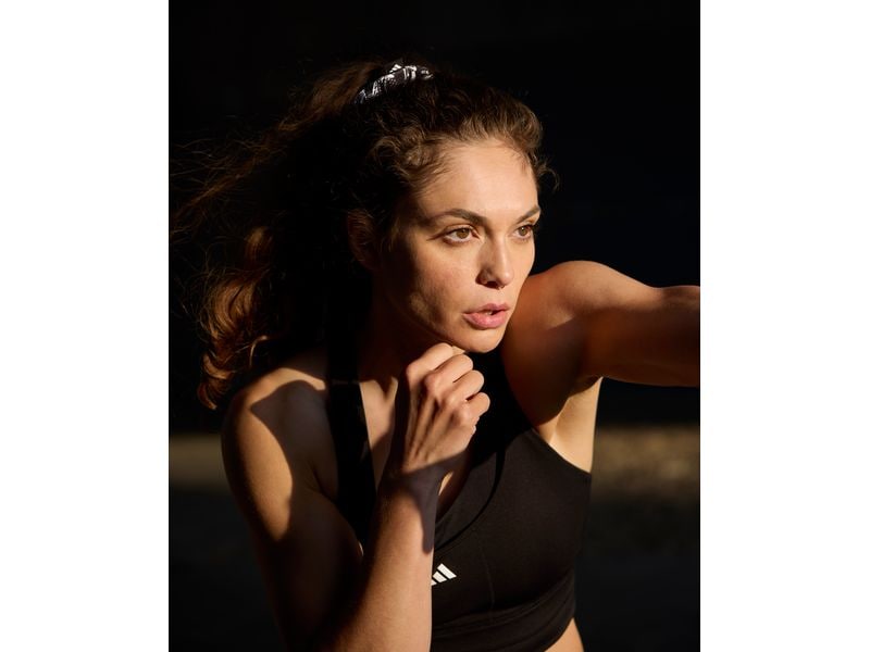 adidas Hair Scrunchies Schwarz und Weiss Haargummis