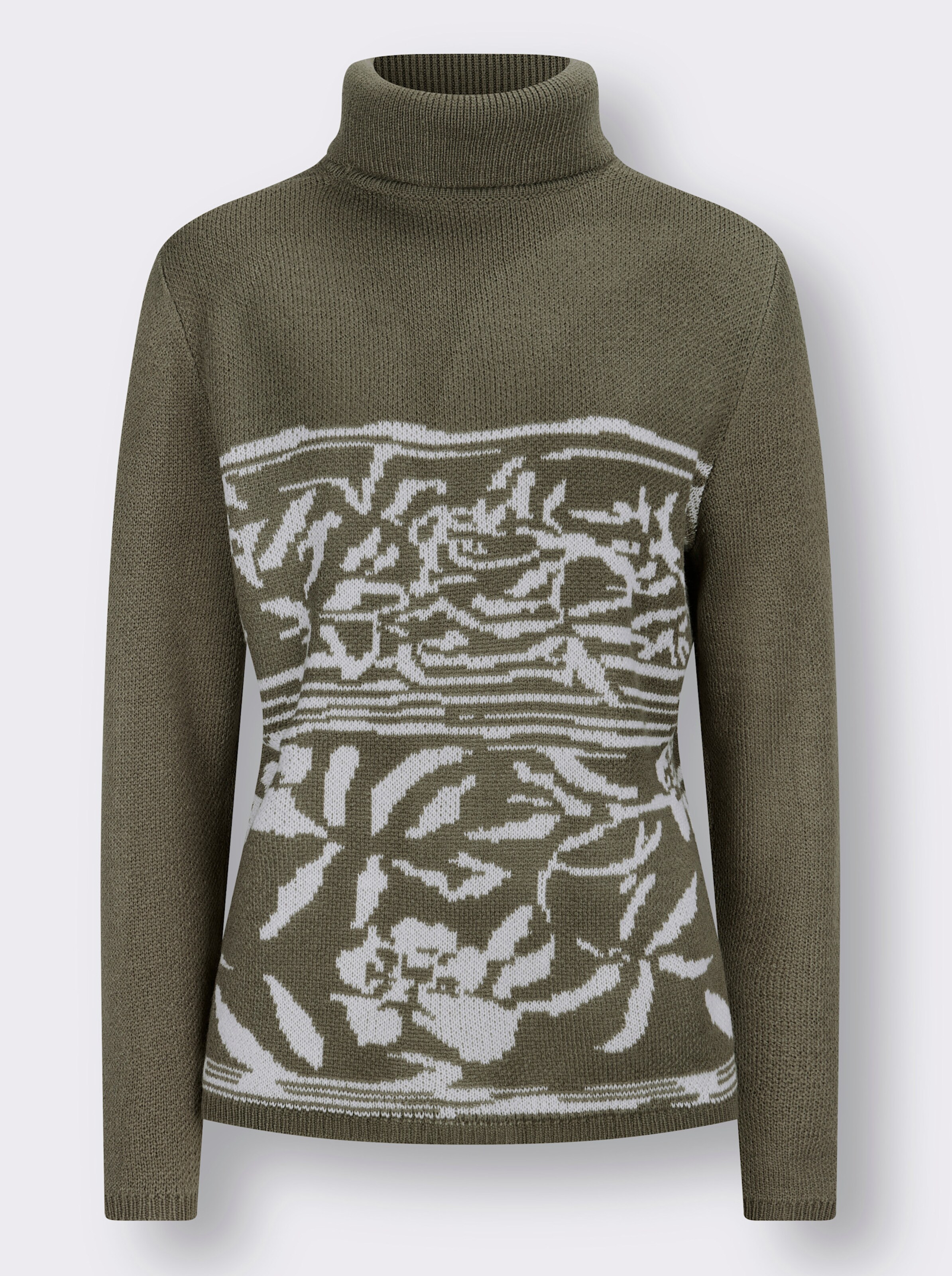 Jacquard-Pullover