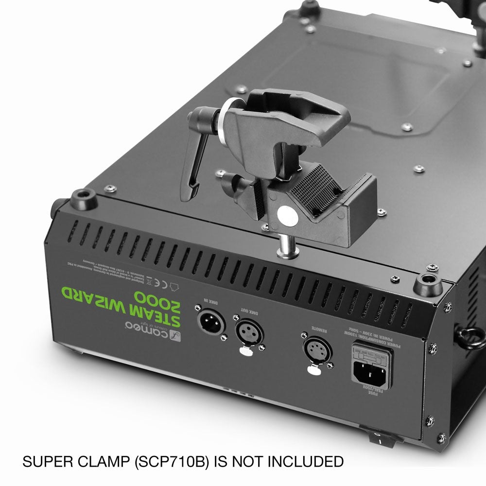 Cameo STEAM WIZARD 2000 rookmachine met RGBA LEDs