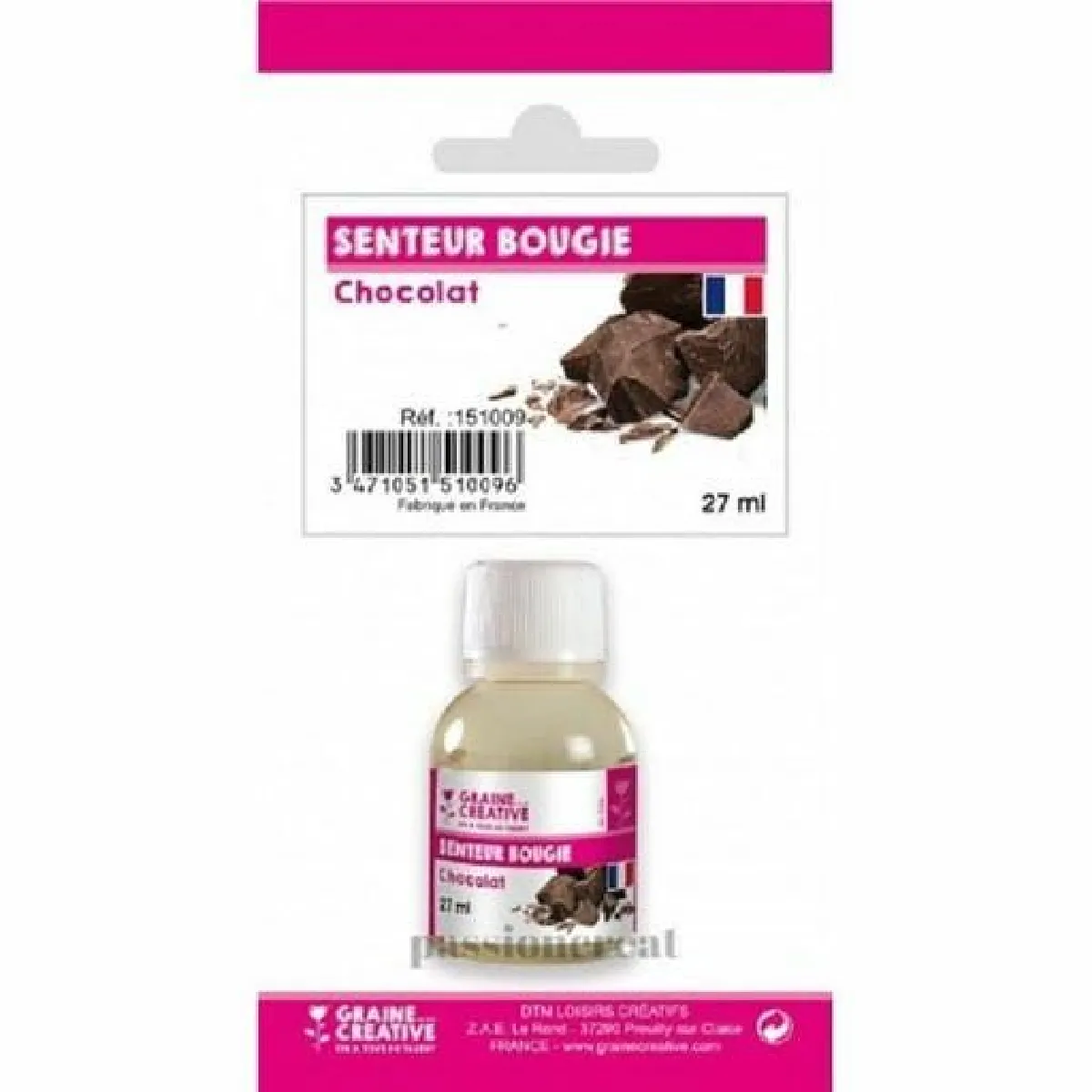Graines Créatives Arôme Bougie - Chocolat