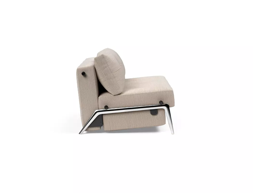 Schlafsofa Cubed Aluminium