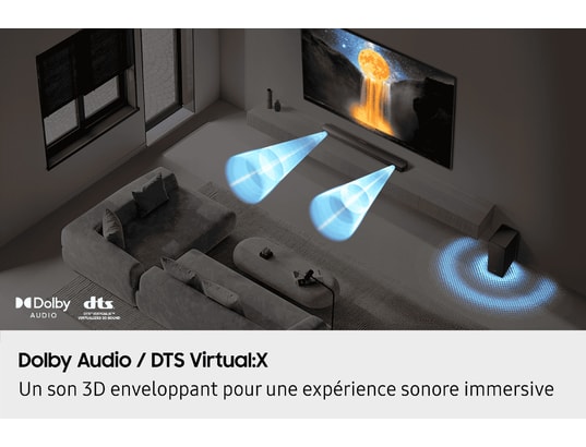 SAMSUNG - Barre de son HW-B460F/XE