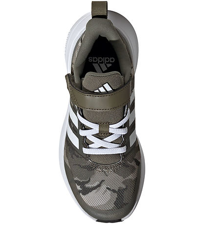 adidas Performance Sko - FortaRun 2.0 EL K - Army Grøn/Hvid