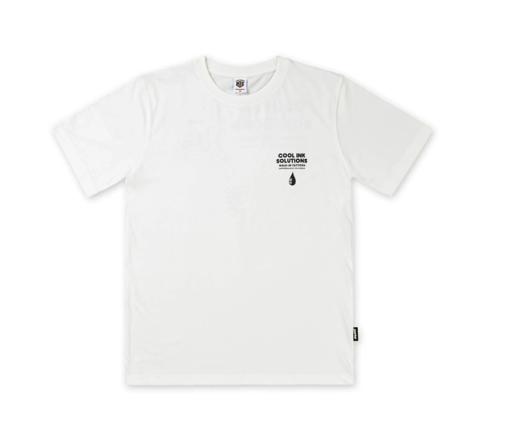 The Dudes Cool Ink T-Shirt Off White