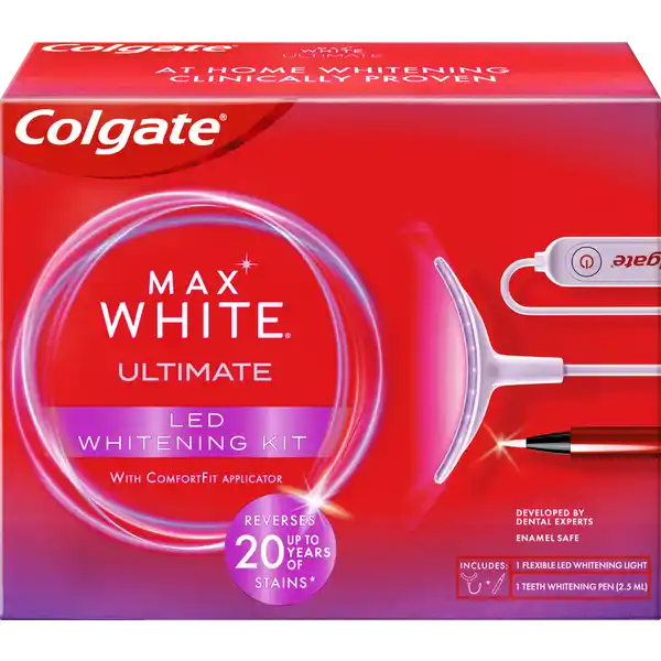 Max White Ultimate LED-Whitening-Kit inkl. KomfortFit-Adapter