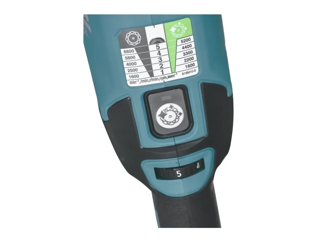 Makita DPO500Z - Tilfældig kredsløbspolerer - ledningfri - 125 mm - intet batteri - 18 V - SOLO