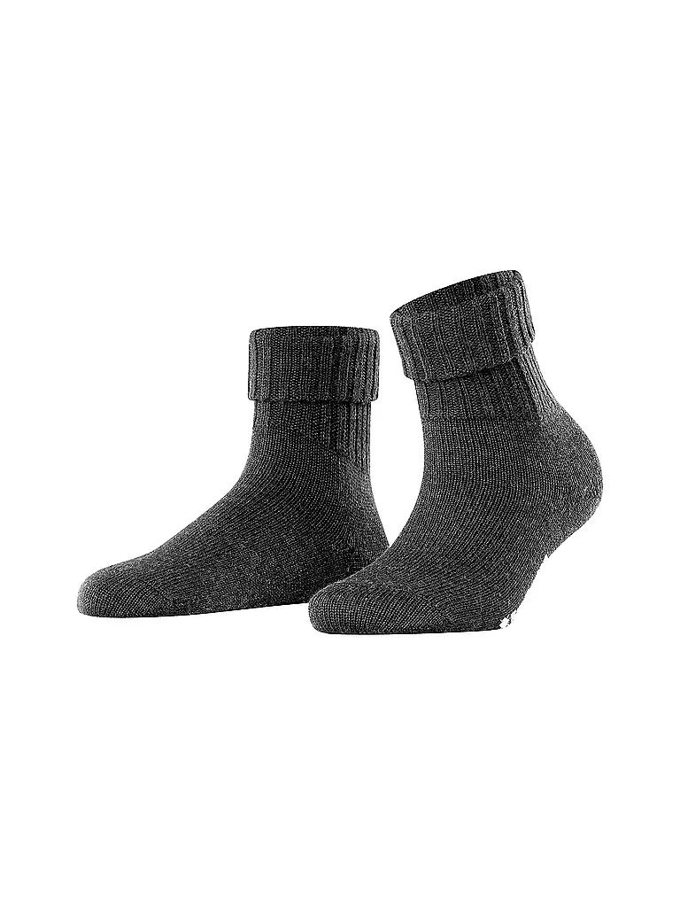 BURLINGTON Damen Socken PLYMOUTH 36-41 anthra mel grau