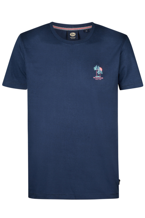 Petrol Industries blauwe heren t-shirt