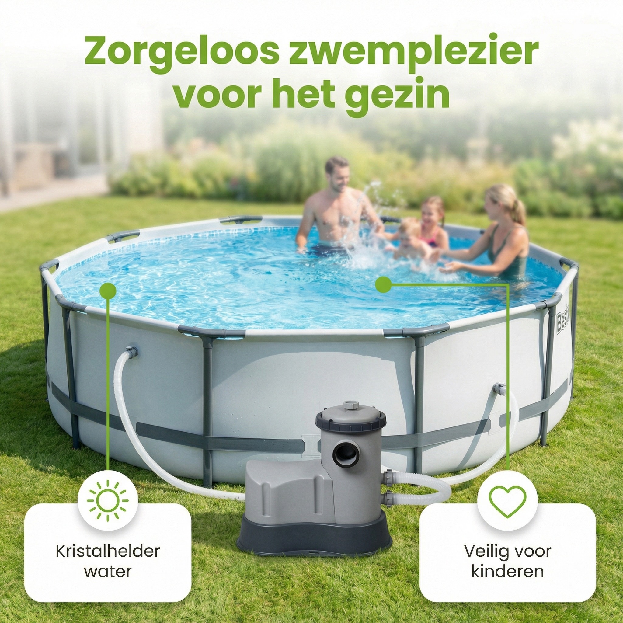 Bestway Flowclear 5678 l/u filterpomp