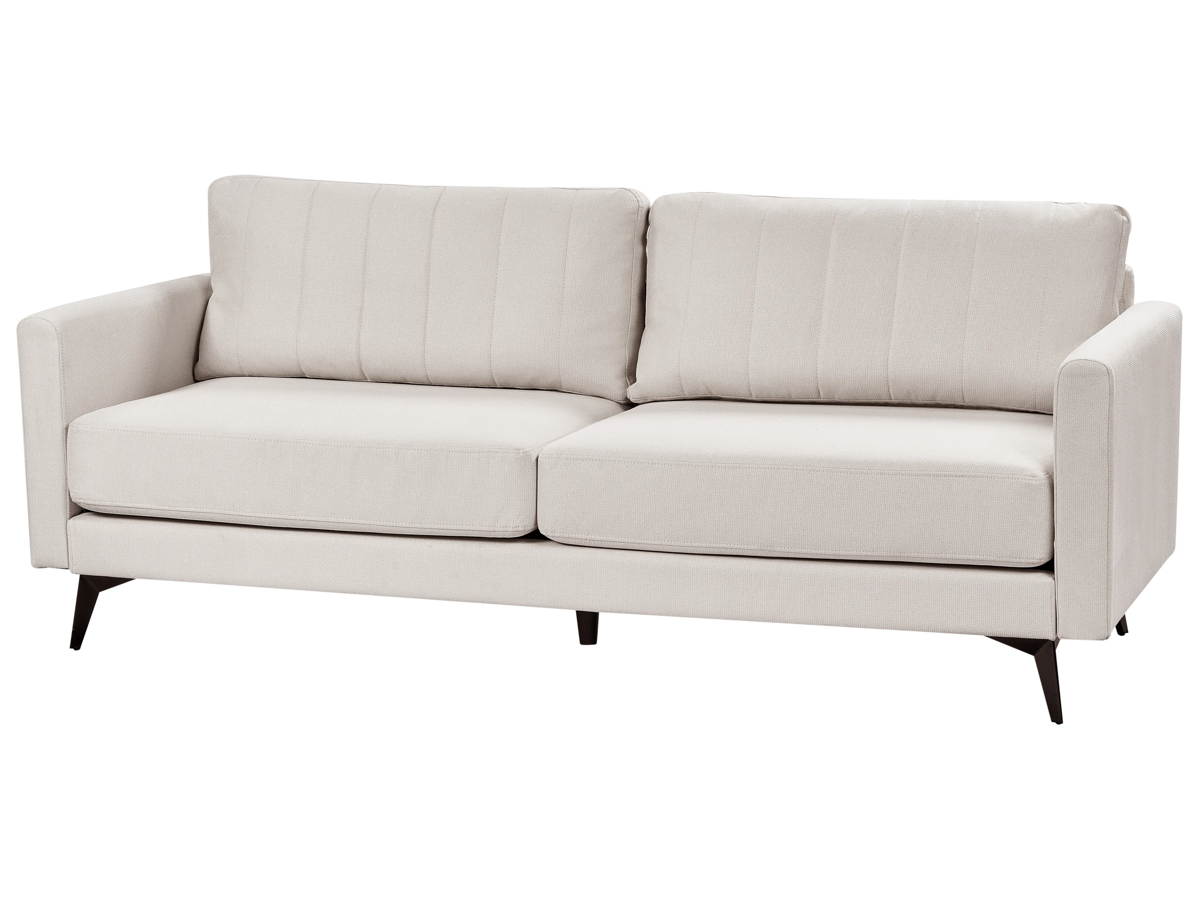 Bank 3-zits MALA Stof Lichtbeige