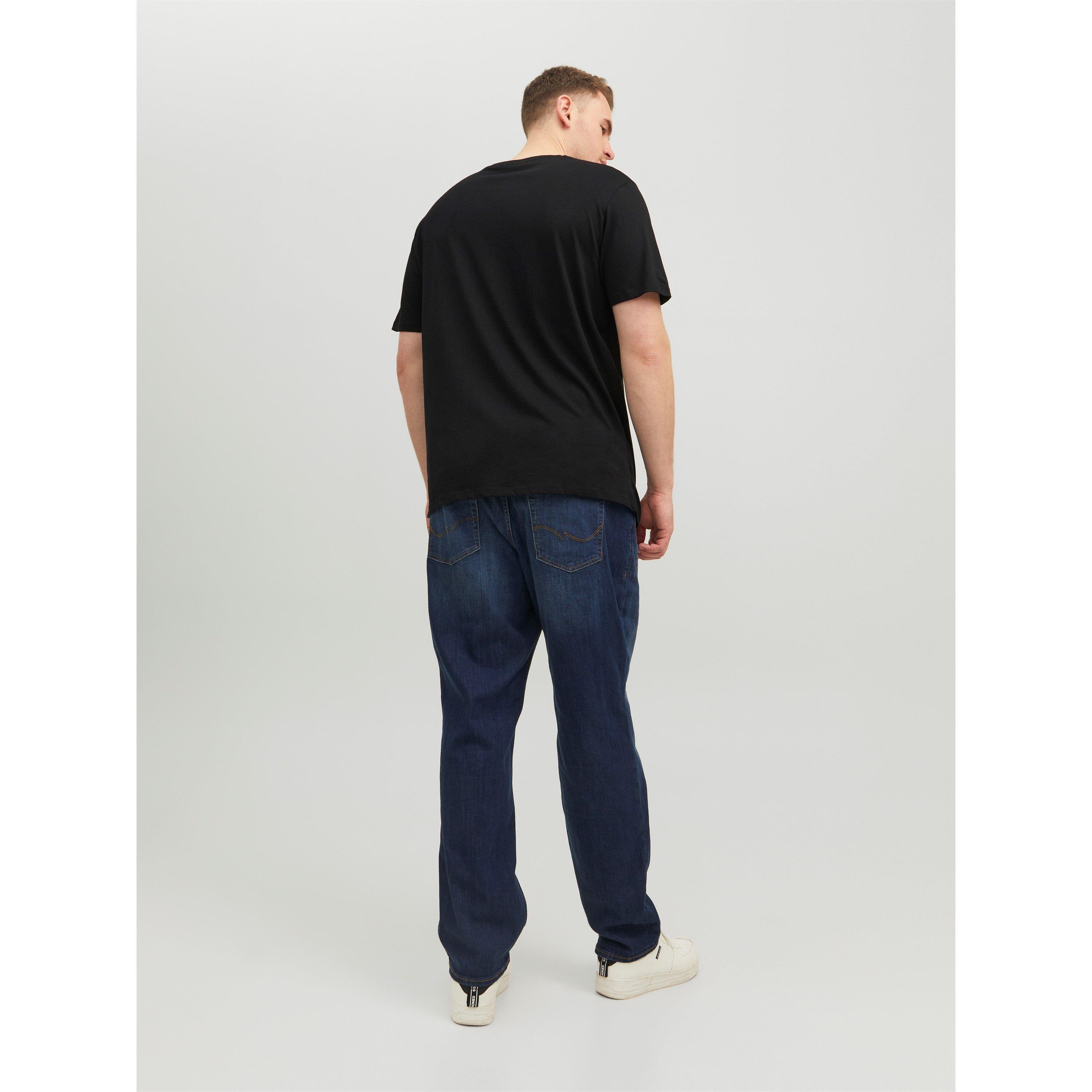 Jack and Jones Short Sleeve Logo T Shirt Mens Plus Size