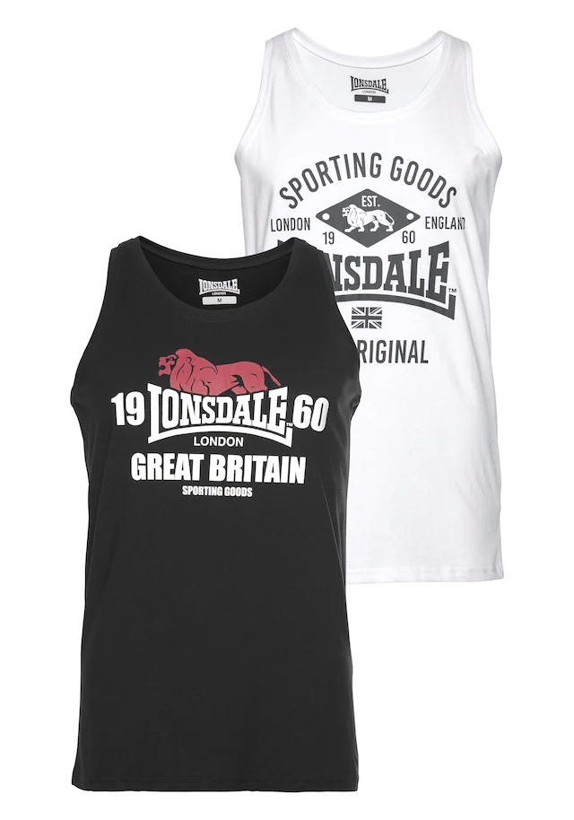 Lonsdale Tanktop »BIGGIN«, 2 Stk.