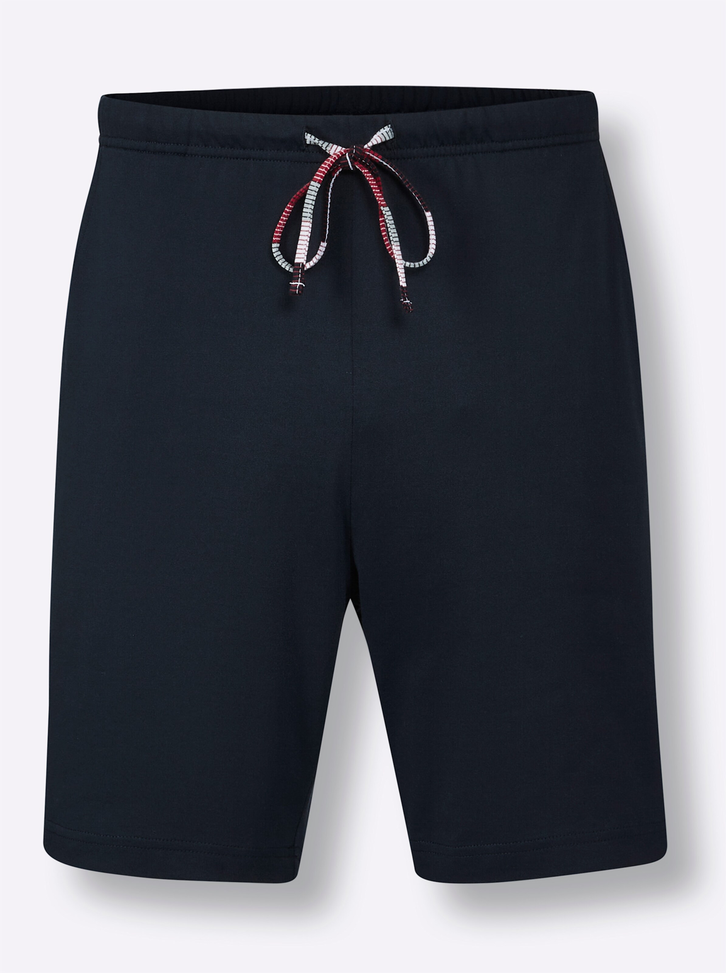 Hajo Shorty in marine-rot-geringelt