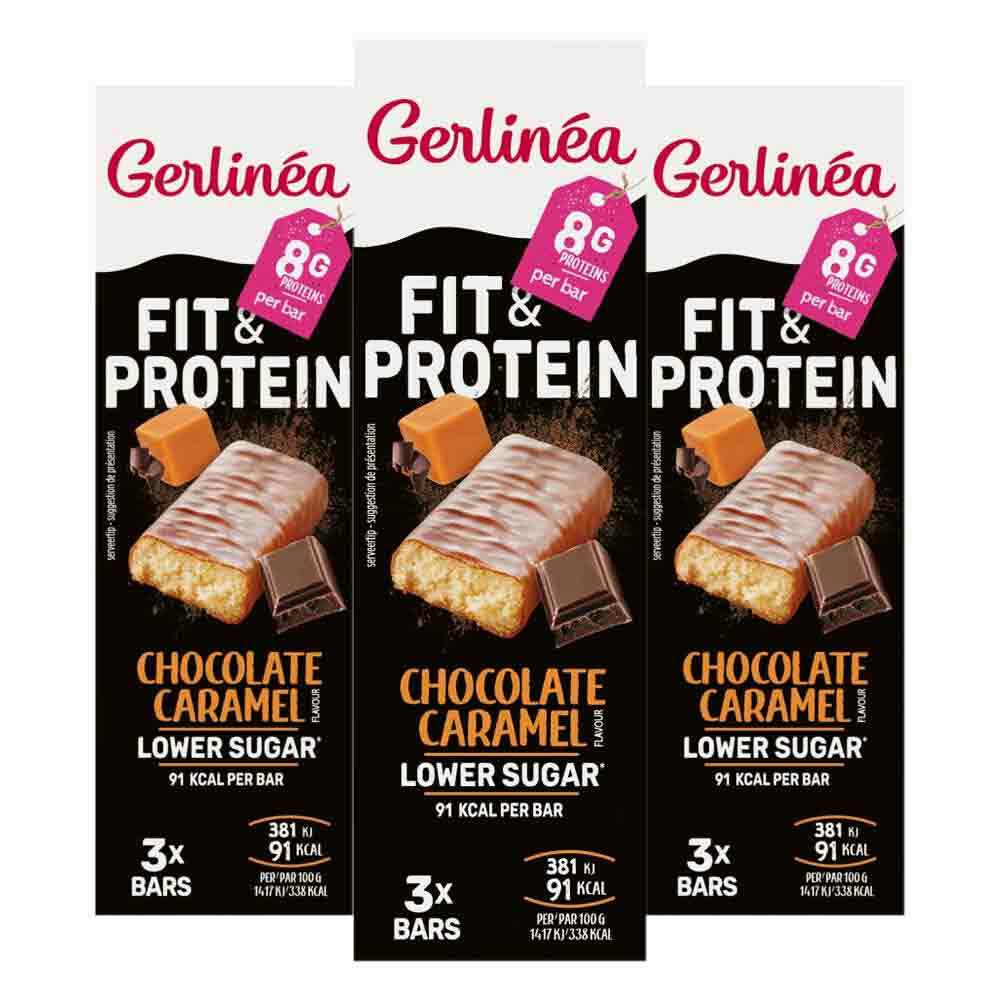 3x Gerlinea Repen Chocolade Caramel3 x 27 gr