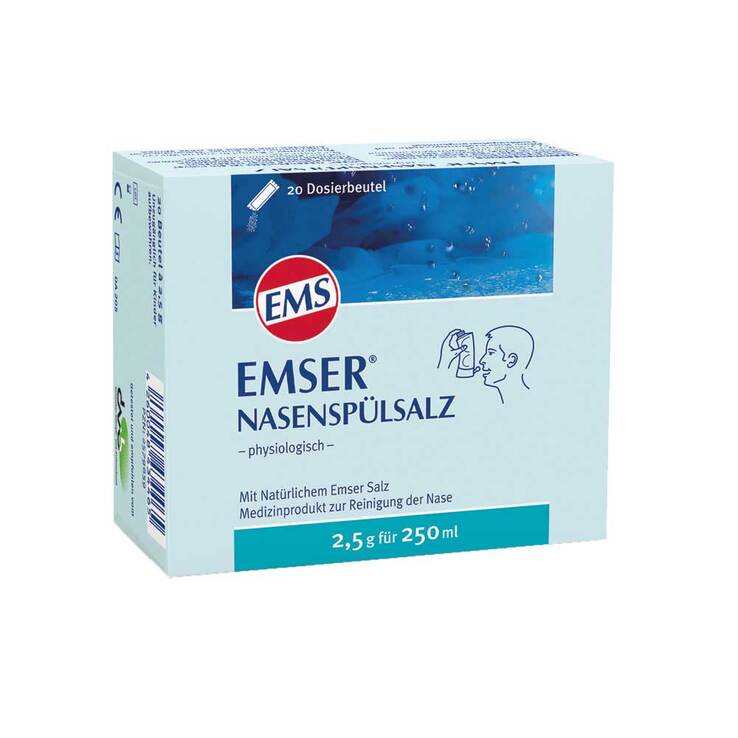 Emser Nasenspülsalz physiologisch Beutel, 20 St
