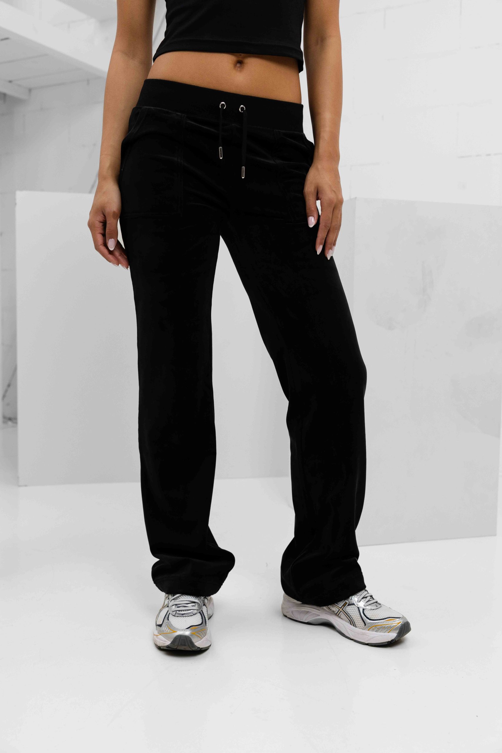 Juicy Couture Robertson Full Zip Trainingspak Dames Zwart