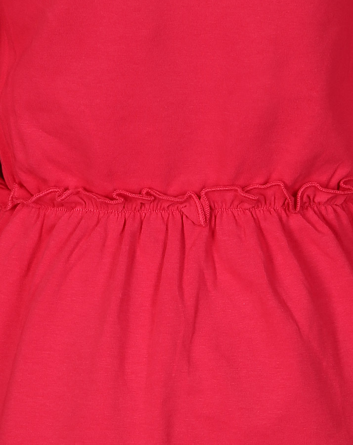 Jersey-Kleid YOU‘RE A STAR mit Wendepailletten in bordeaux