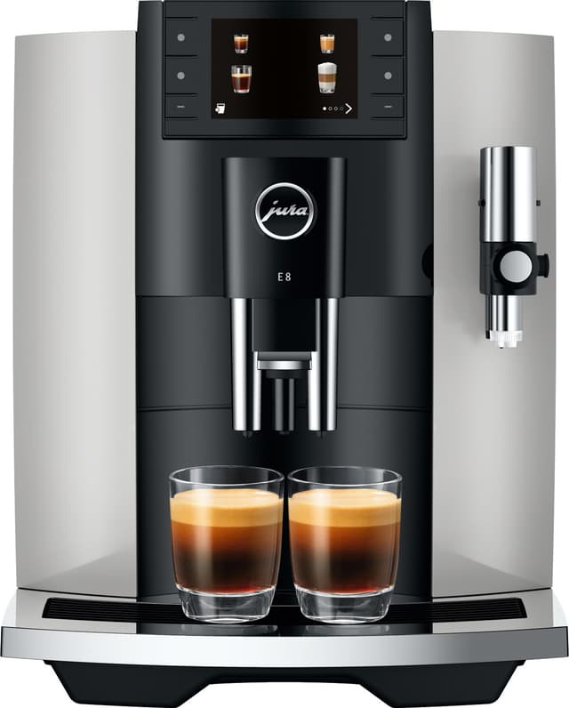 Jura E8 kaffemaskine 15582 (platin)