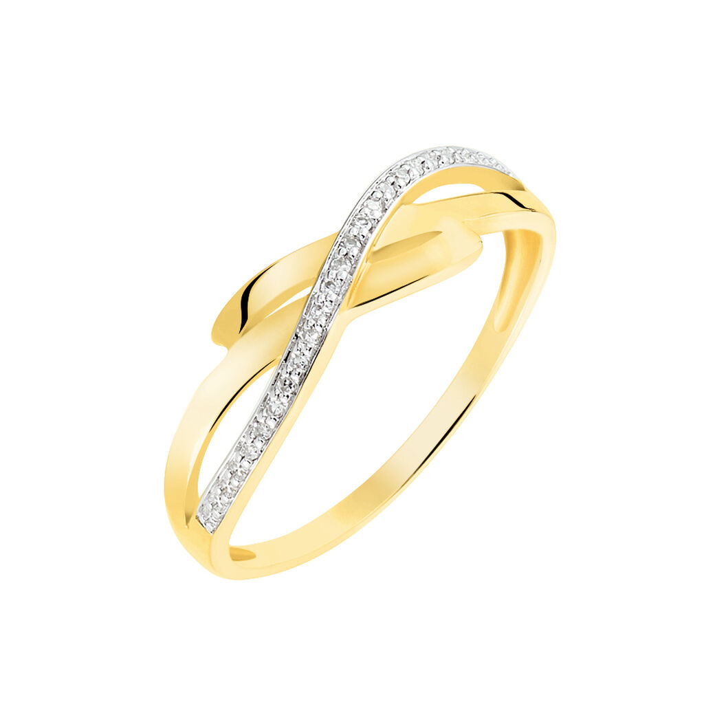 Bague Seraphia Or Jaune Diamant