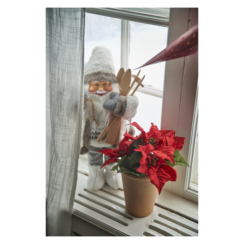 Nisse med ski 45 cm