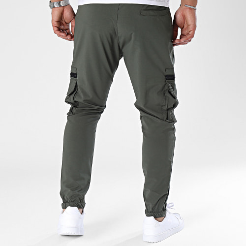 Pantalon Cargo Vert Kaki