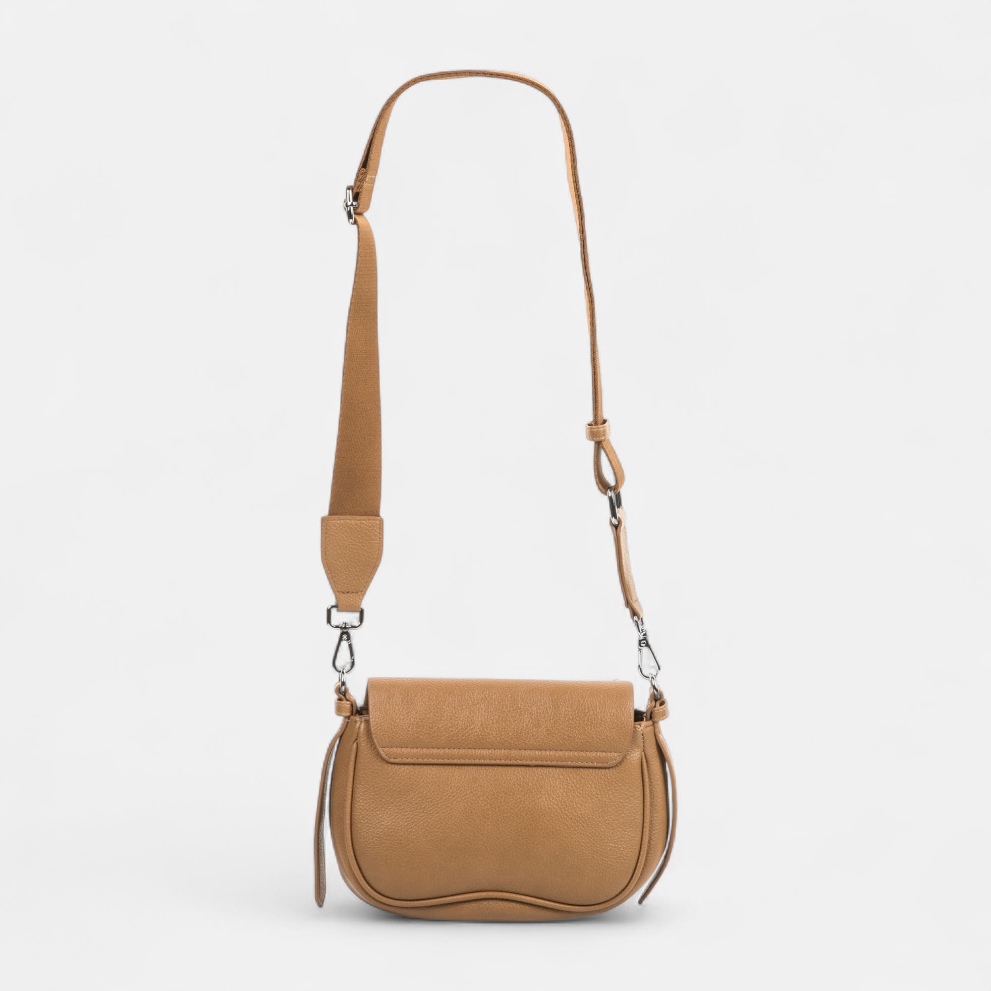 Sac bandoulière camel