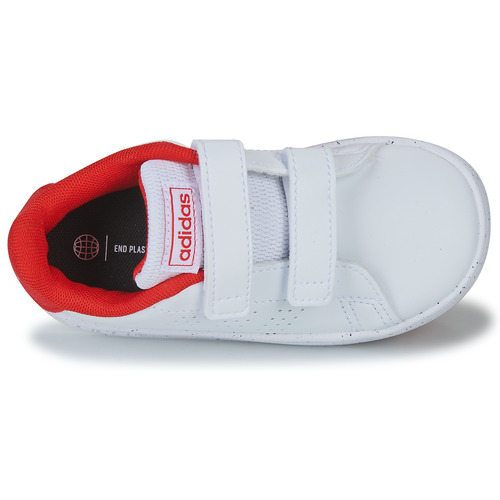 Adidas Sportswear - ADVANTAGE CF I - Blanc / Rouge