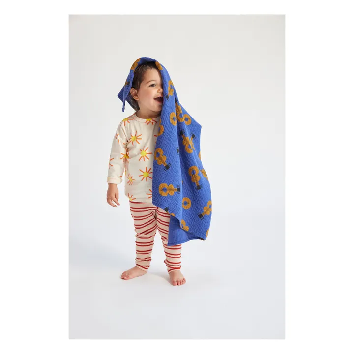 Bobo Choses Lange Coton Bio Guitares | Bleu