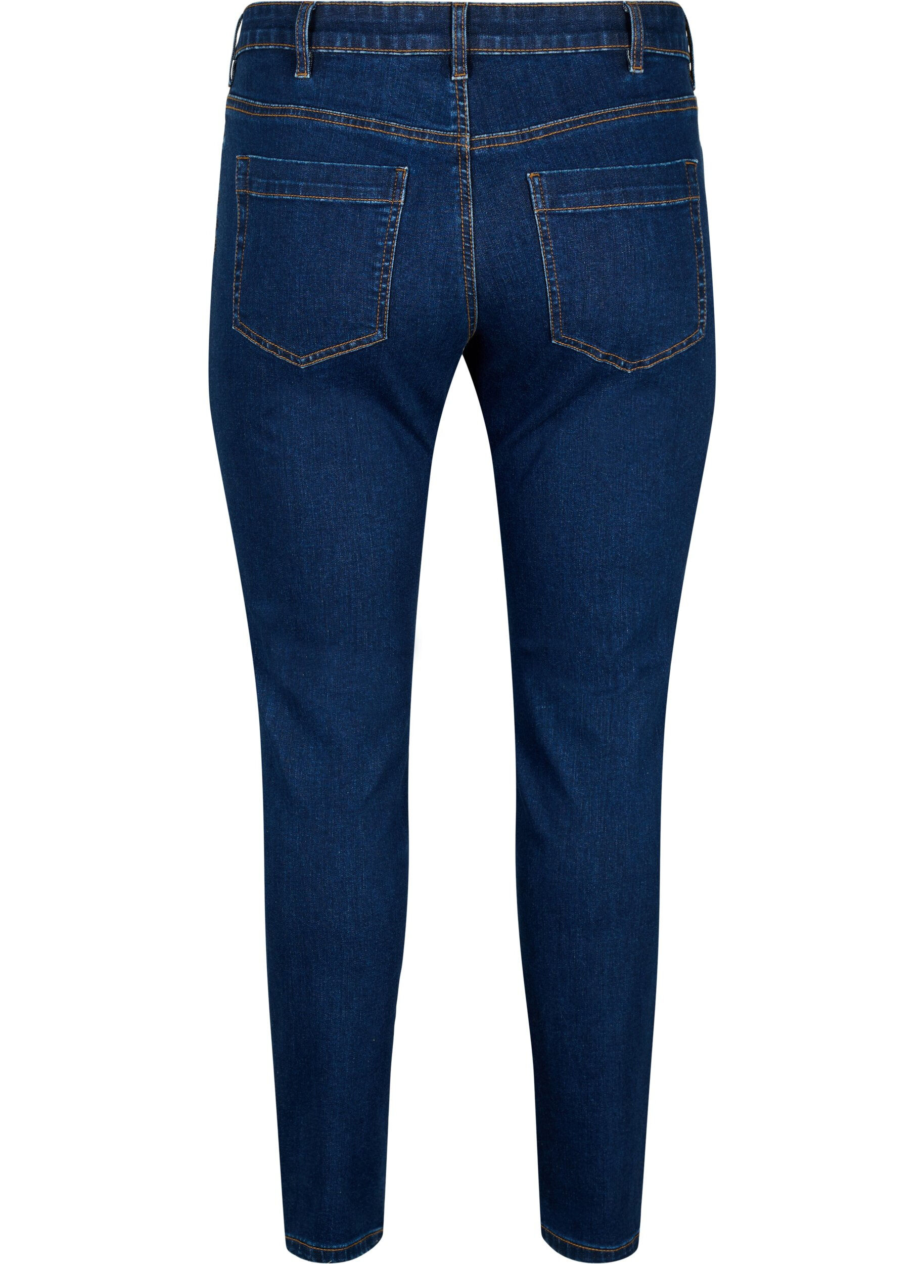Slim fit Emily jeans med regulær talje