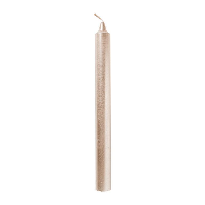 Dinerkaars rustiek - champagne - ø2x24 cm