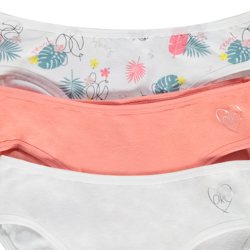 Lot de 3 culottes en jersey pour fille