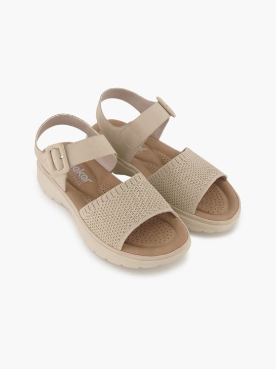 Rieker Sandale Creme